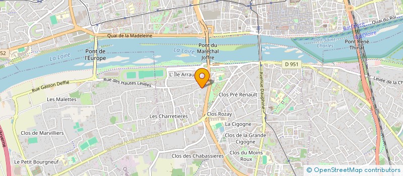 localisation de l'entreprise GALERIE FIZZ  ORLEANS
