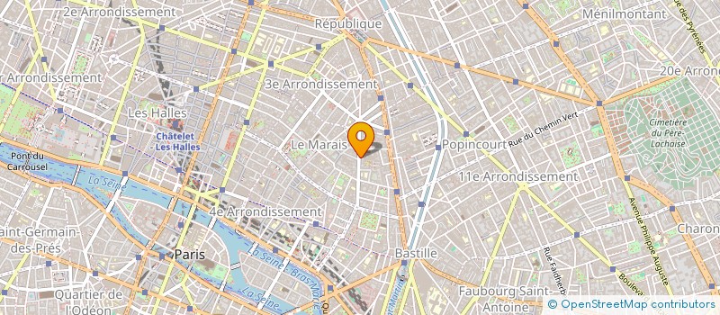 localisation de l'entreprise GALERIE FRANCK ELBAZ  PARIS