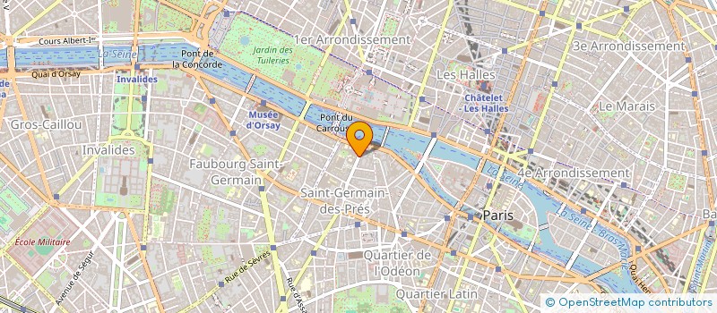 localisation de l'entreprise GALERIE HANIN-NOCERA  PARIS