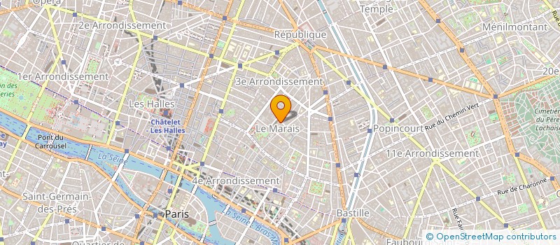 localisation de l'entreprise GALERIE HEDAES SEVIRA  PARIS