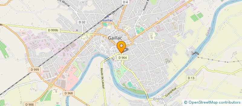 localisation de l'entreprise GALERIE HORS D'AIR à GAILLAC