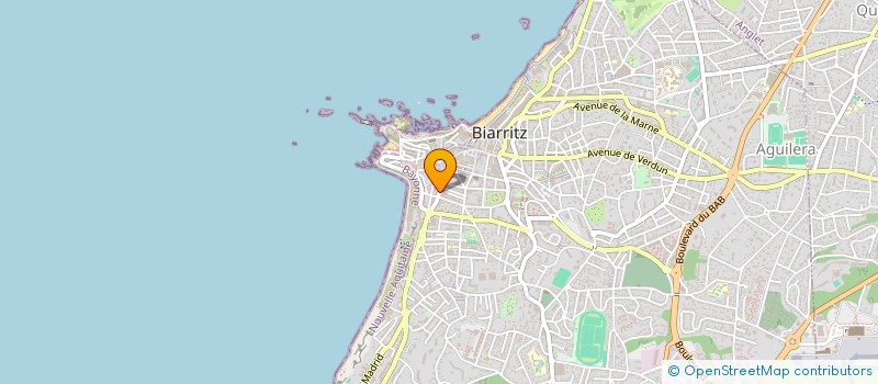 localisation de l'entreprise GALERIE JON SANCHEZ  BIARRITZ