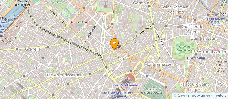 localisation de l'entreprise GALERIE KRIEF  PARIS