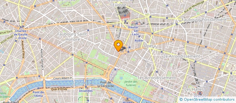 localisation de l'entreprise GALERIE KW  PARIS