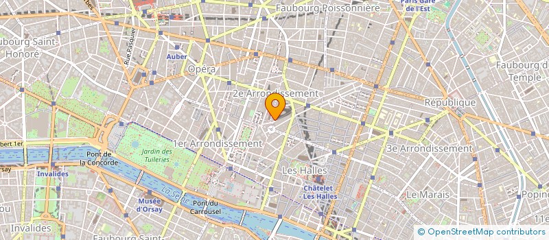 localisation de l'entreprise GALERIE LAURENT STROUK  PARIS