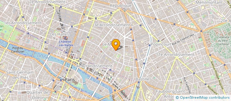 localisation de l'entreprise GALERIE LIBERAL BRUANT  PARIS