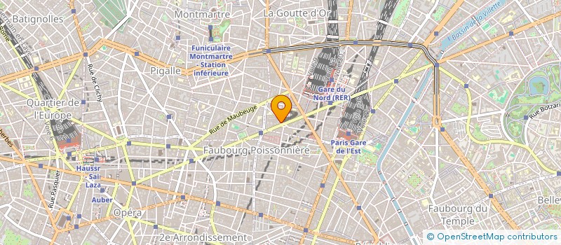 localisation de l'entreprise GALERIE LISZT  PARIS