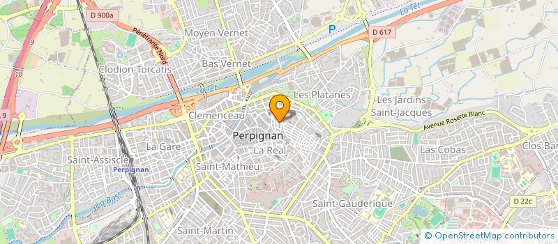 localisation de l'entreprise GALERIE LLIGAT  PERPIGNAN