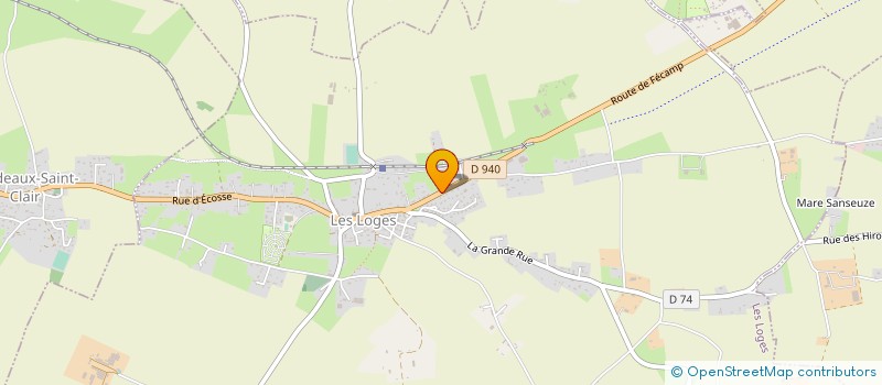 localisation de l'entreprise GALERIE M P LORGEOUX  ETRETAT