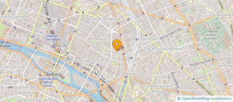 localisation de l'entreprise GALERIE MAUBERT  PARIS