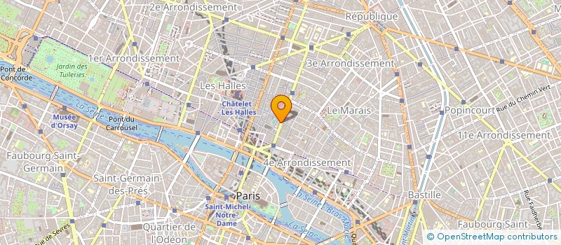 localisation de l'entreprise GALERIE NEOTU  PARIS