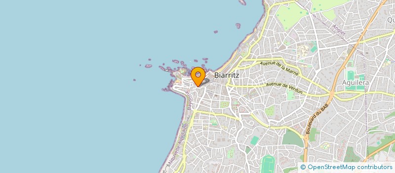 localisation de l'entreprise GALERIE PAGE à BIARRITZ