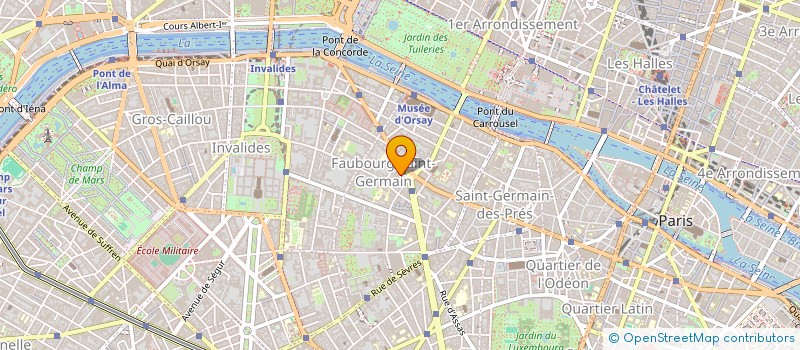 localisation de l'entreprise GALERIE PERPITCH ET BRINGAND  PARIS