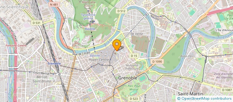 localisation de l'entreprise GALERIE ROME à GRENOBLE