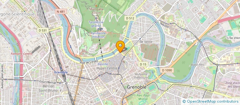 localisation de l'entreprise GALERIE SAINT JOSEPH  GRENOBLE