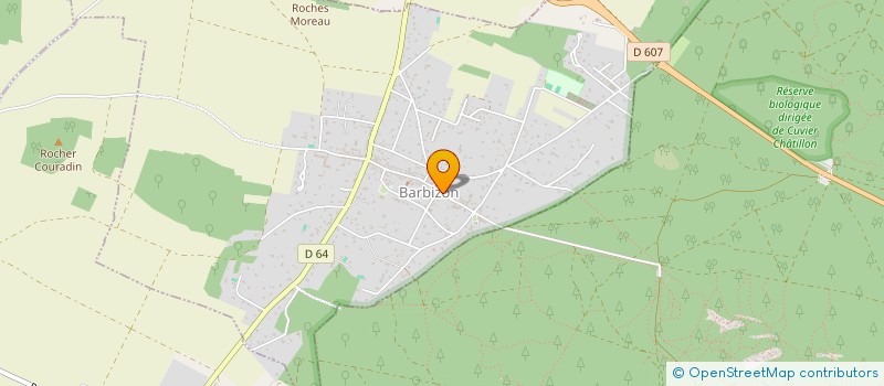 localisation de l'entreprise GALERIE TEMOIN  BARBIZON