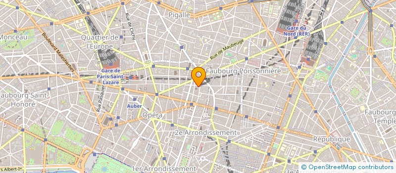 localisation de l'entreprise GALERIE VICTOR HUGO  PARIS