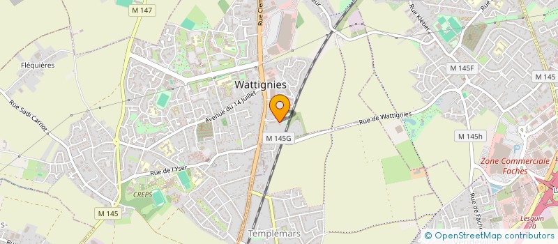 localisation de l'entreprise GALERIEBAT.FR  SANTES