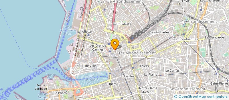 localisation de l'entreprise GALERIES BELSUNCE à MARSEILLE