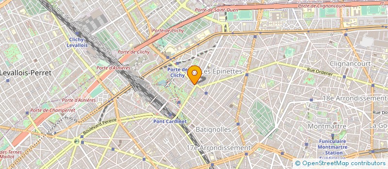 localisation de l'entreprise GALERIES CARDINET à PARIS