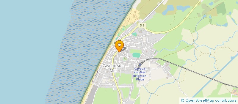localisation de l'entreprise GALERIES CAYOLAISES à CAYEUX-SUR-MER