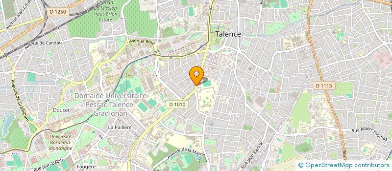 localisation de l'entreprise GALERIES DU LYCEE à TALENCE