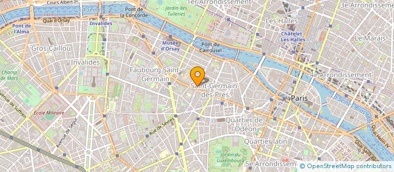 localisation de l'entreprise GALERIES L.D  PARIS