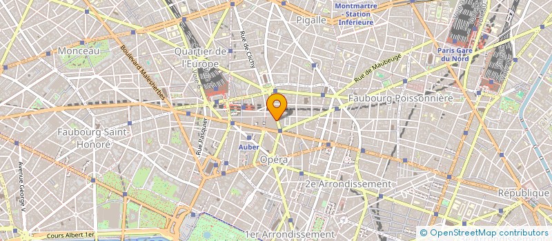 localisation de l'entreprise GALERIES LAFAYETTE HAUSSMANN - GL HAUSSMANN  PARIS