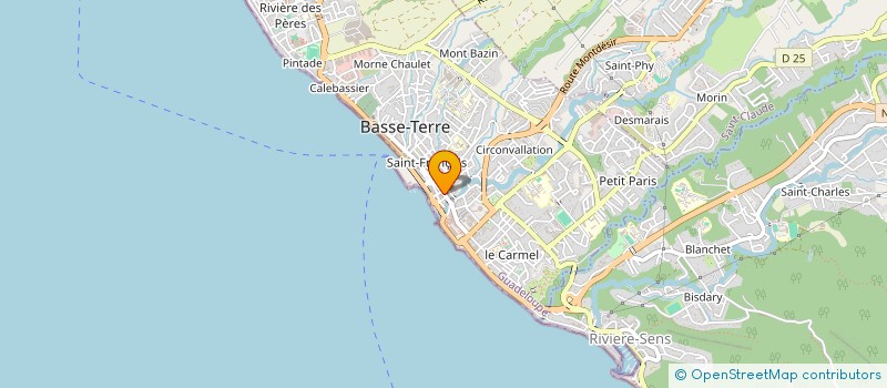 localisation de l'entreprise GALERIES NOLIVOS LIBRAIRIE POPULAIRE à BASSE-TERRE