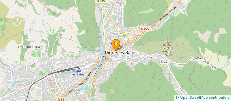 localisation de l'entreprise GALERIES PARISIENNES à DIGNE-LES-BAINS