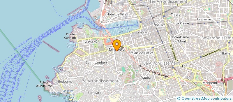 localisation de l'entreprise GALERIEXIA à MARSEILLE