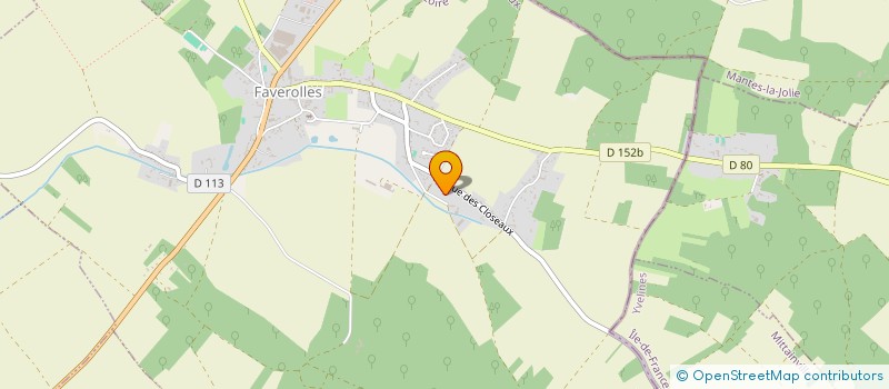 localisation de l'entreprise GALERNE à FAVEROLLES
