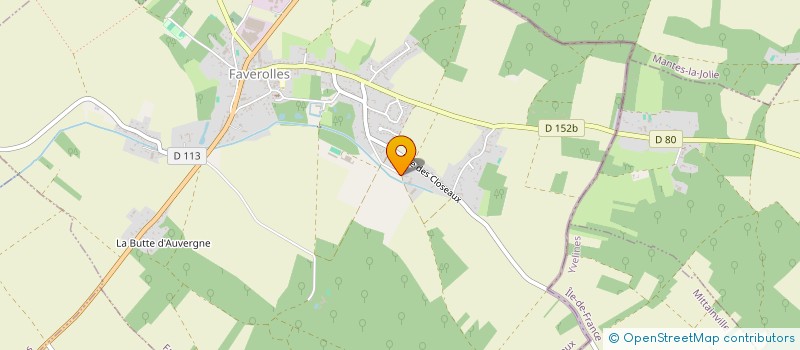 localisation de l'entreprise GALERNE CONCEPT à FAVEROLLES