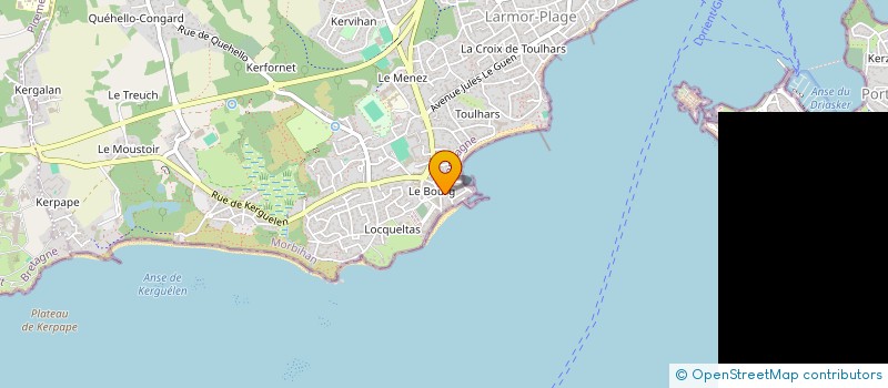 localisation de l'entreprise GALET' & CO  LARMOR-PLAGE