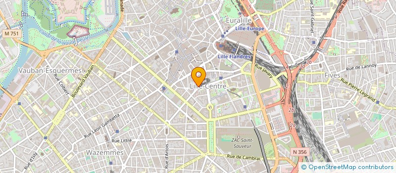 localisation de l'entreprise GALET-COURTIN ET ASSOCIES à LILLE