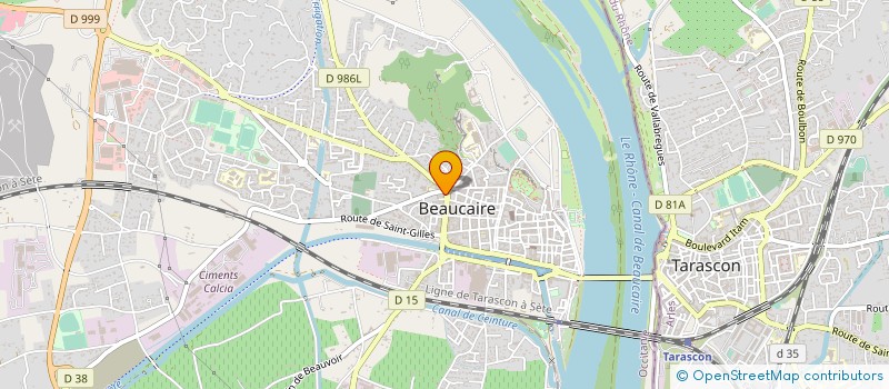 localisation de l'entreprise GALET ET GALETTE à BEAUCAIRE