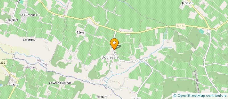 localisation de l'entreprise GALET RACING  DOULEZON