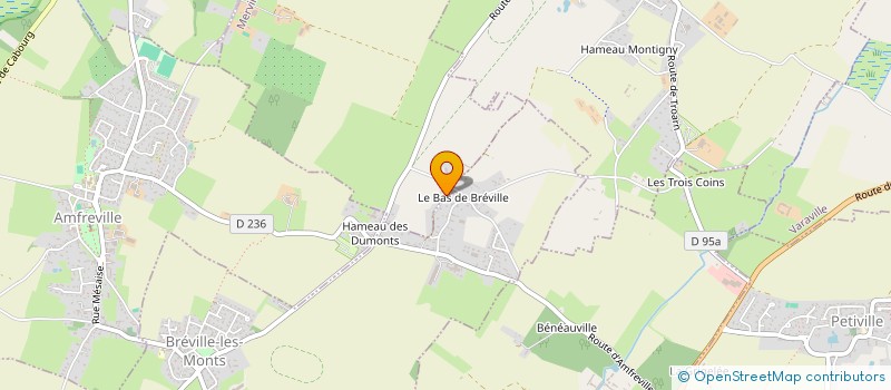 localisation de l'entreprise GALETAS  BREVILLE-LES-MONTS