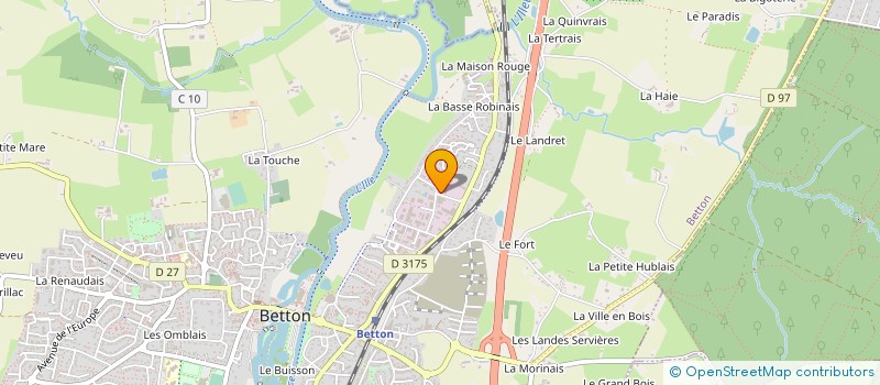 localisation de l'entreprise GALETTES MAM GOZ à BETTON