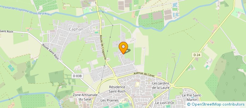 localisation de l'entreprise GALEX à SAINT-MARTIN-DE-CRAU