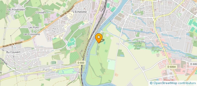 localisation de l'entreprise GALEX 4M  ROSOY