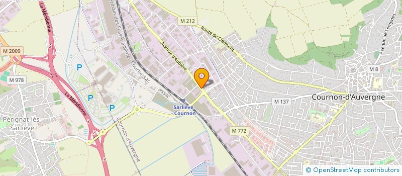 localisation de l'entreprise GALEX  COURNON-D'AUVERGNE