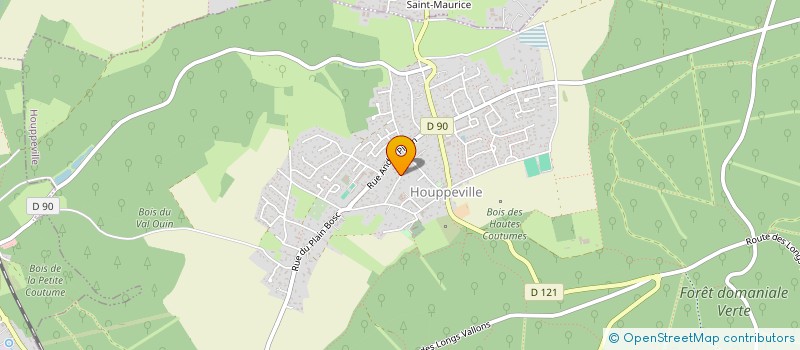 localisation de l'entreprise GALEX à HOUPPEVILLE