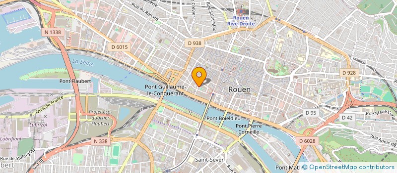 localisation de l'entreprise GALEXA à ROUEN