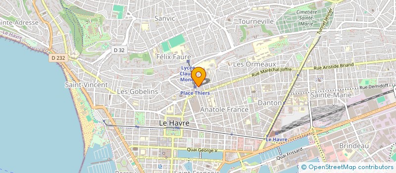 localisation de l'entreprise GALEXIAN DIGITAL à LE HAVRE