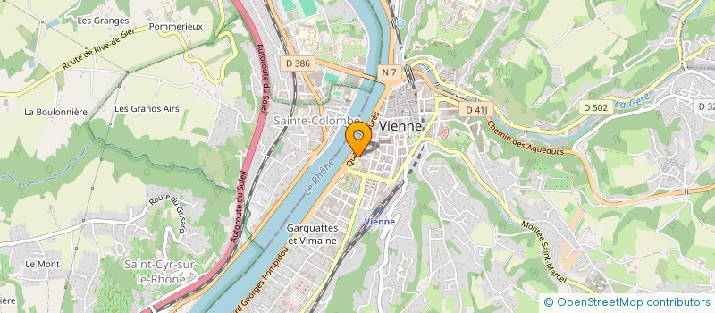 localisation de l'entreprise GALEXY  VIENNE