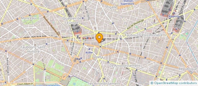 localisation de l'entreprise GALFA  PARIS