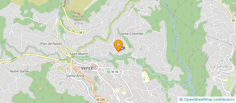 localisation de l'entreprise GALGANI FRERES  VENCE