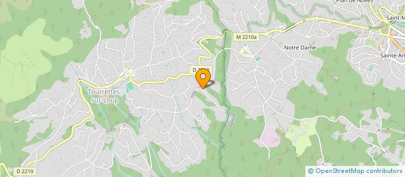 localisation de l'entreprise GALGANI TRANSPORTS  TOURRETTES-SUR-LOUP