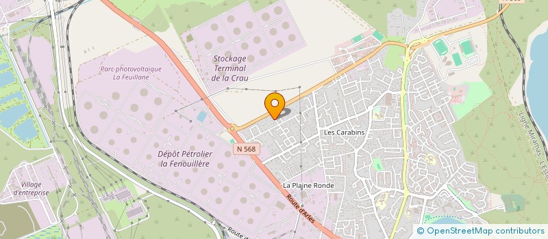 localisation de l'entreprise GALIA  FOS-SUR-MER